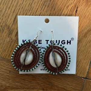 Hand-beaded Earrings from Kenya